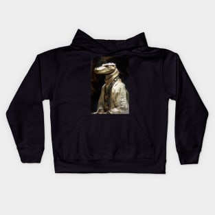 Nile the Crocodile Classic Portrait Kids Hoodie